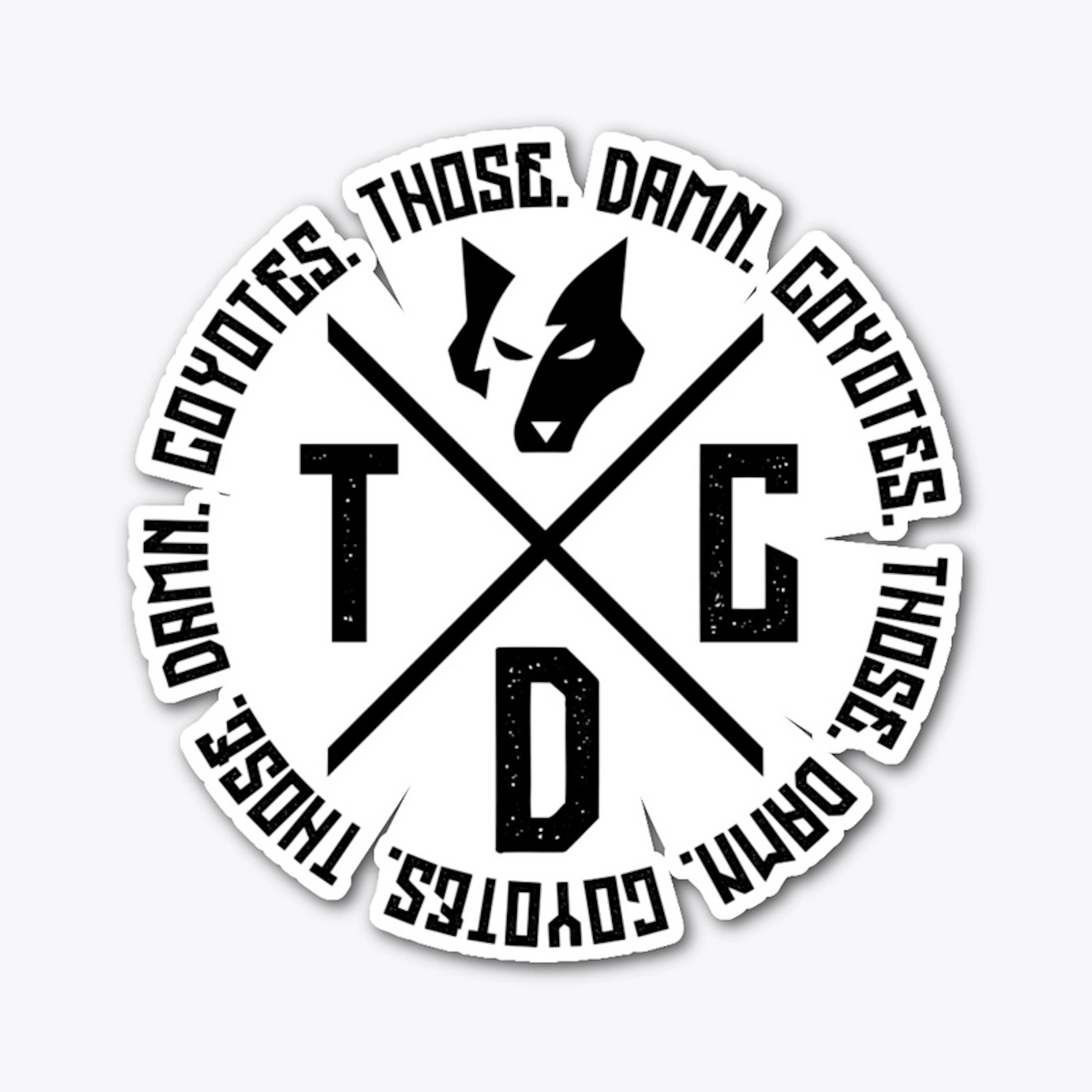TDC Circle Logo (White)